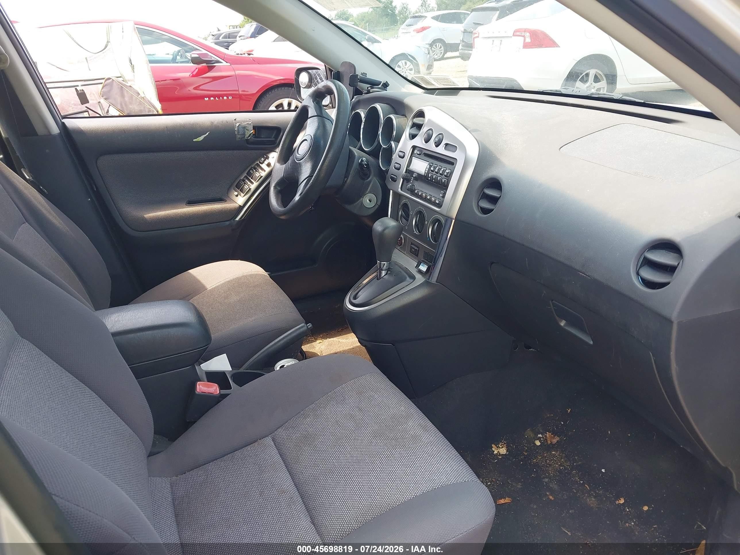 2004 Pontiac Vibe   Silver vin: 5Y2SL62894Z409539