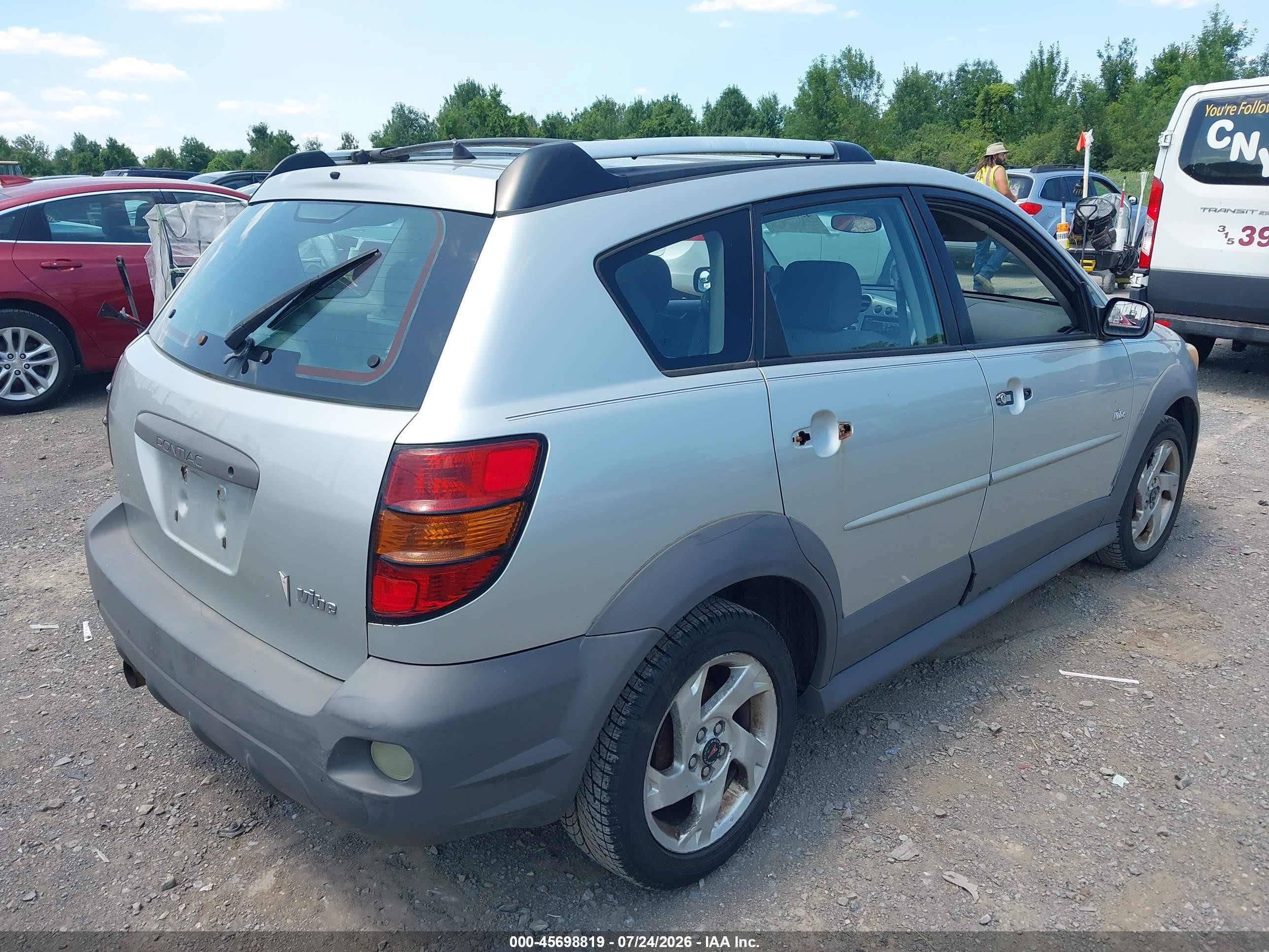 2004 Pontiac Vibe   Silver vin: 5Y2SL62894Z409539