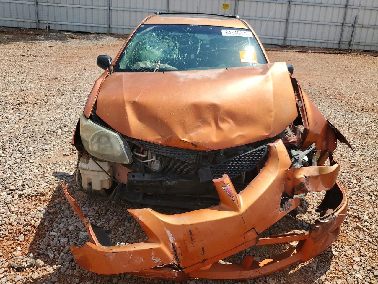 2004 Pontiac Vibe Orange vin: 5Y2SL62894Z418631