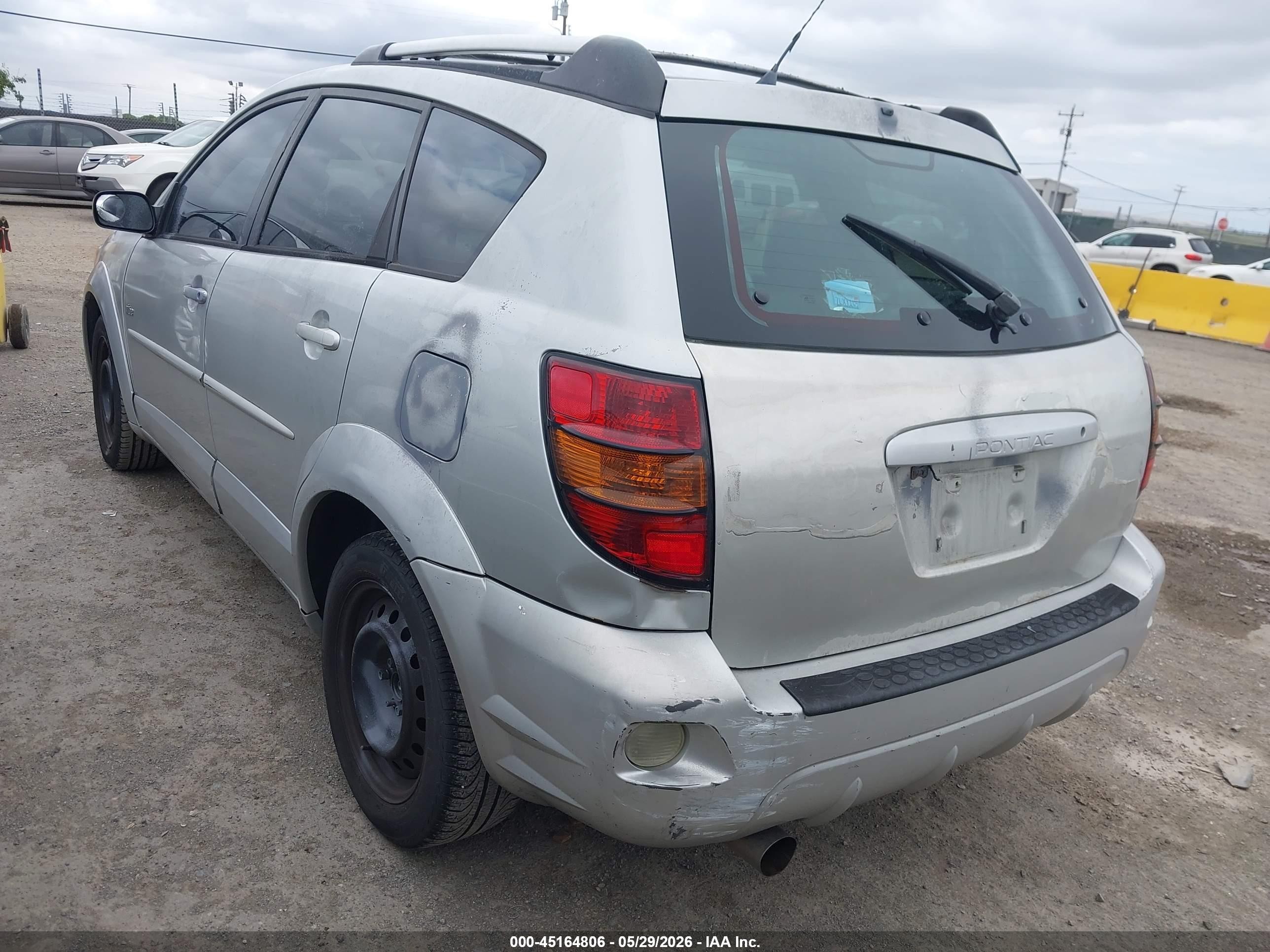 2004 Pontiac Vibe   Серый vin: 5Y2SL62894Z432805