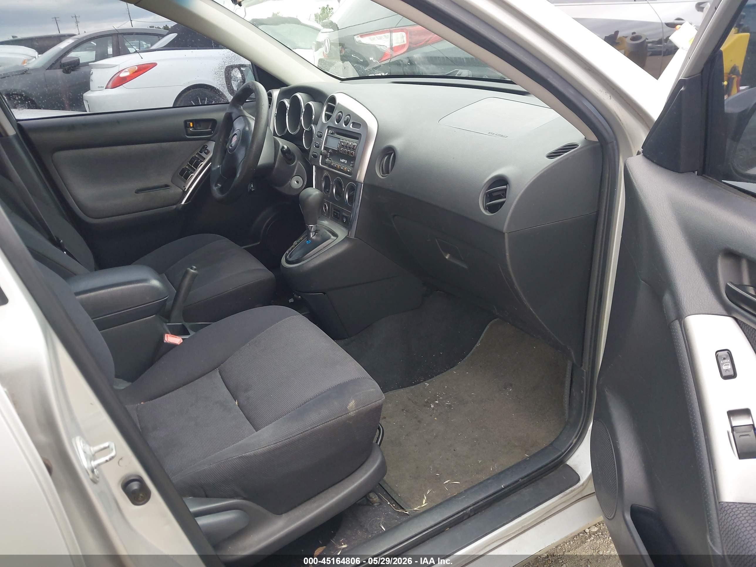 2004 Pontiac Vibe   Серый vin: 5Y2SL62894Z432805