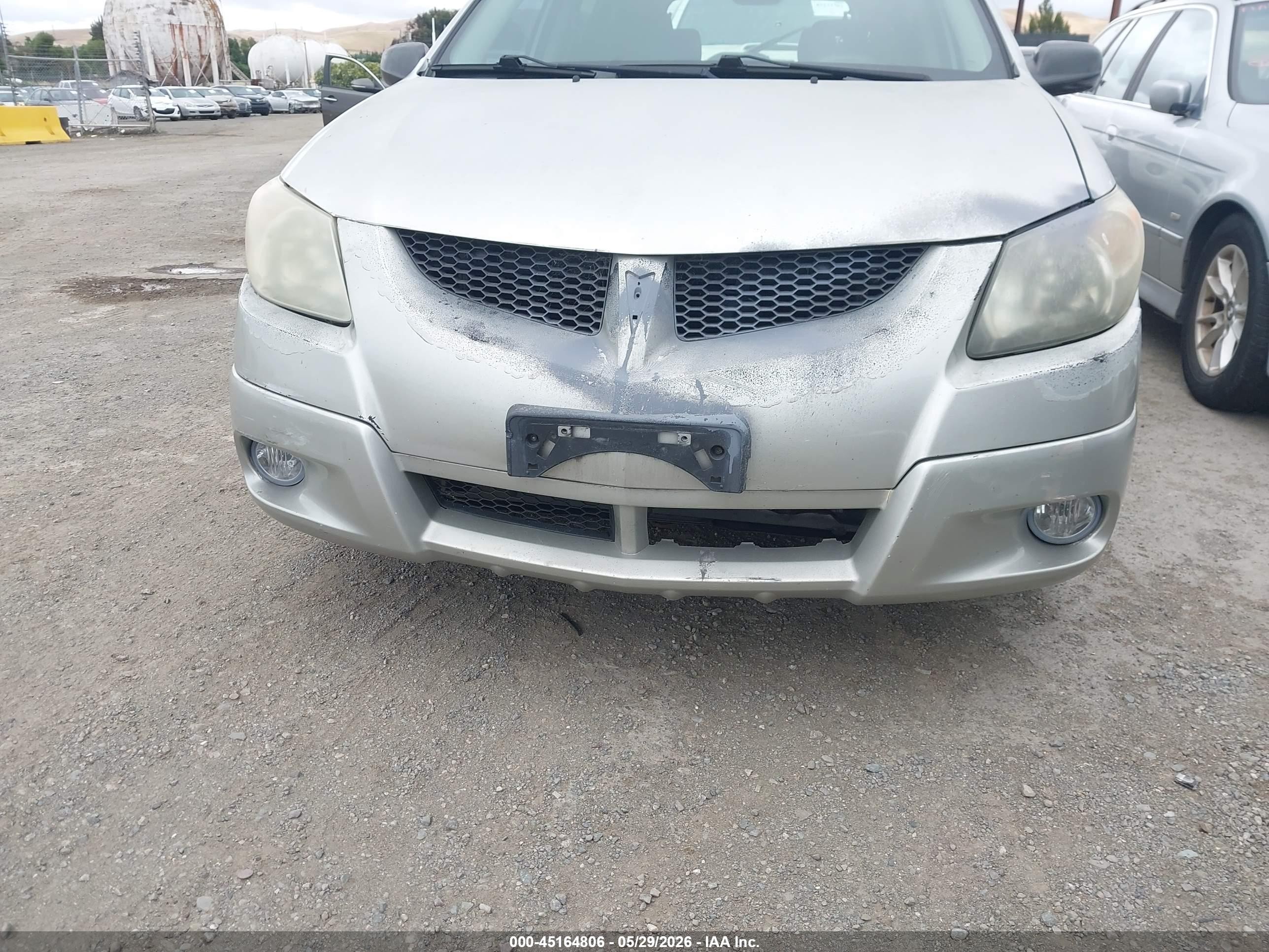 2004 Pontiac Vibe   Серый vin: 5Y2SL62894Z432805