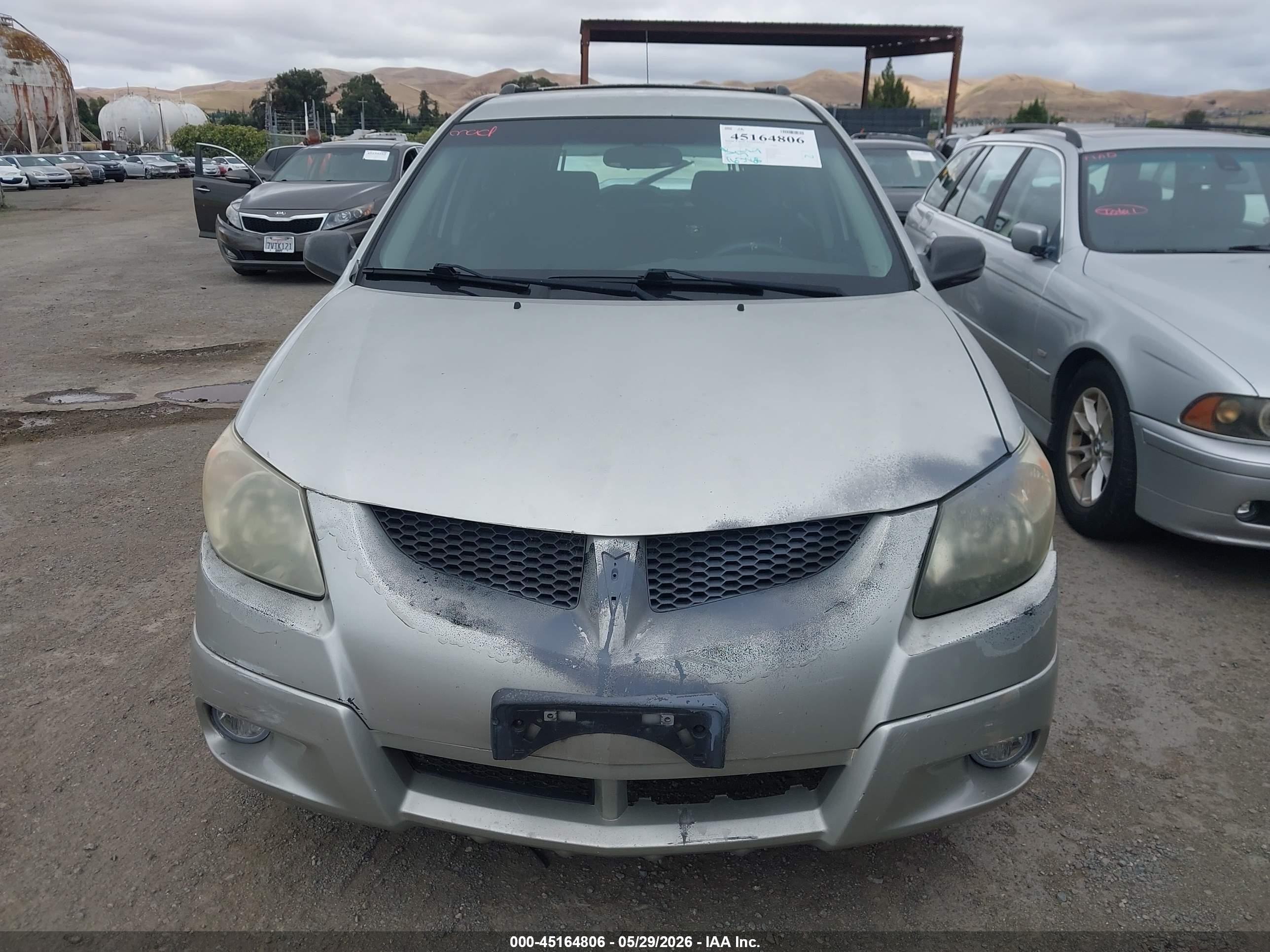 2004 Pontiac Vibe   Серый vin: 5Y2SL62894Z432805