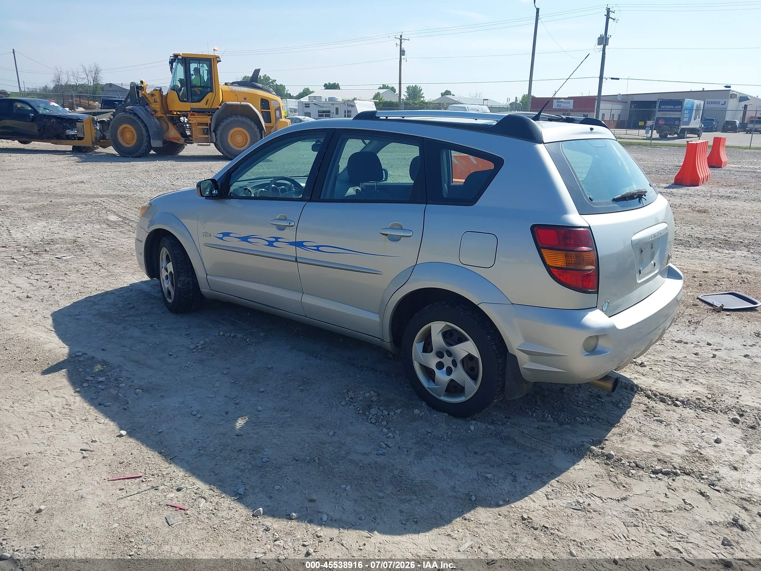 2004 Pontiac Vibe   Silver vin: 5Y2SL628X4Z411199