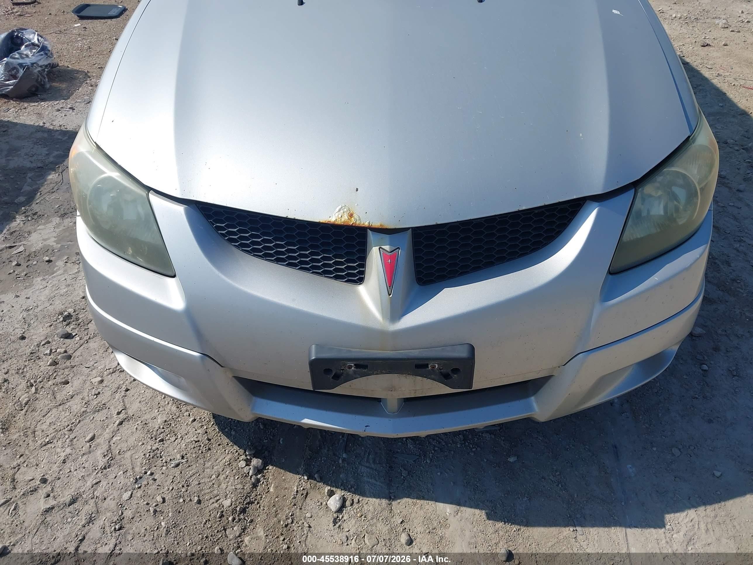 2004 Pontiac Vibe   Silver vin: 5Y2SL628X4Z411199