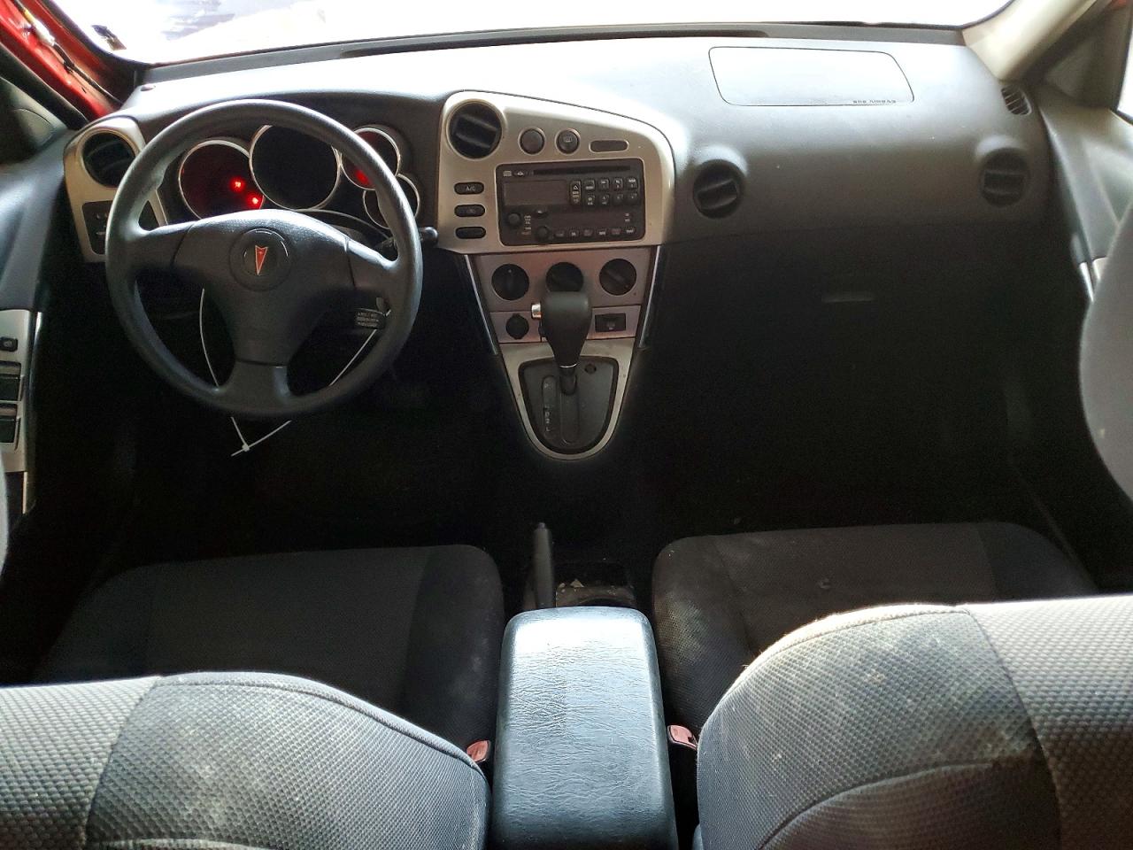 2004 Pontiac Vibe Red vin: 5Y2SL628X4Z439228