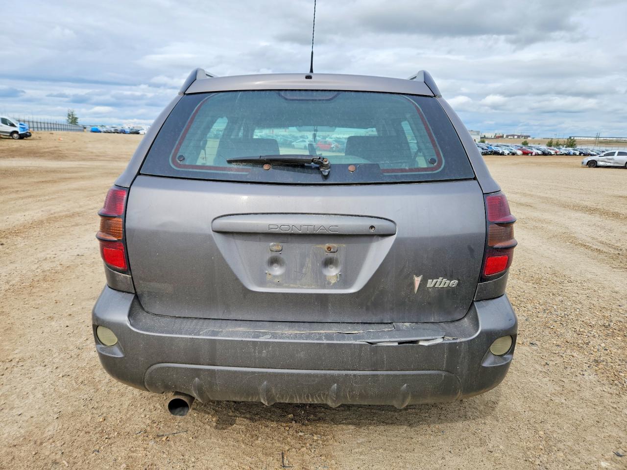 2005 Pontiac Vibe Gray vin: 5Y2SL63805Z414418