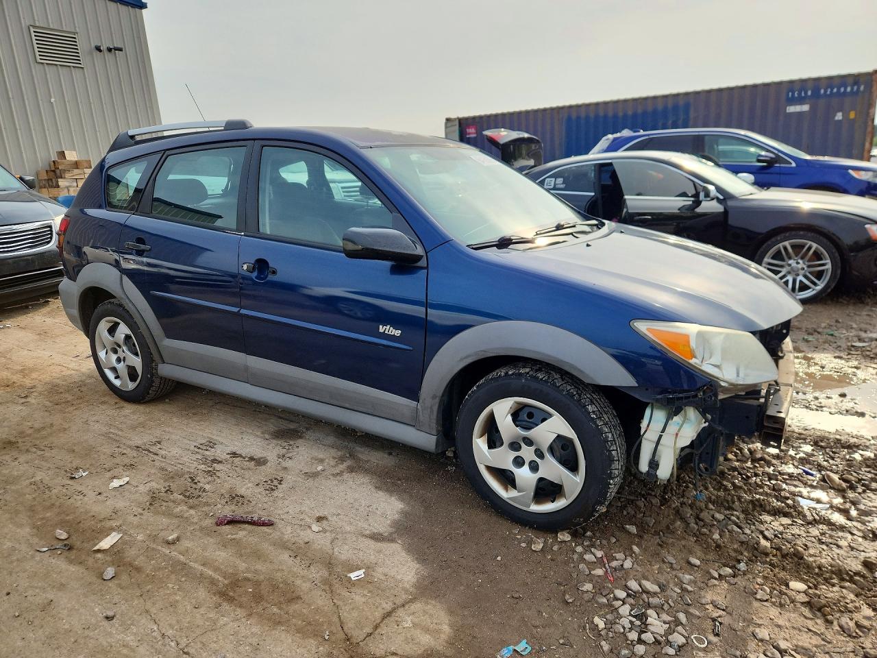 2005 Pontiac Vibe Blue vin: 5Y2SL63805Z457737