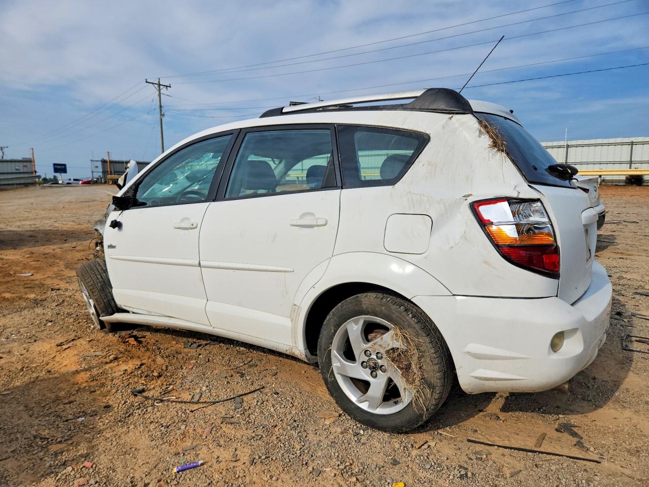 2005 Pontiac Vibe White vin: 5Y2SL63805Z459116