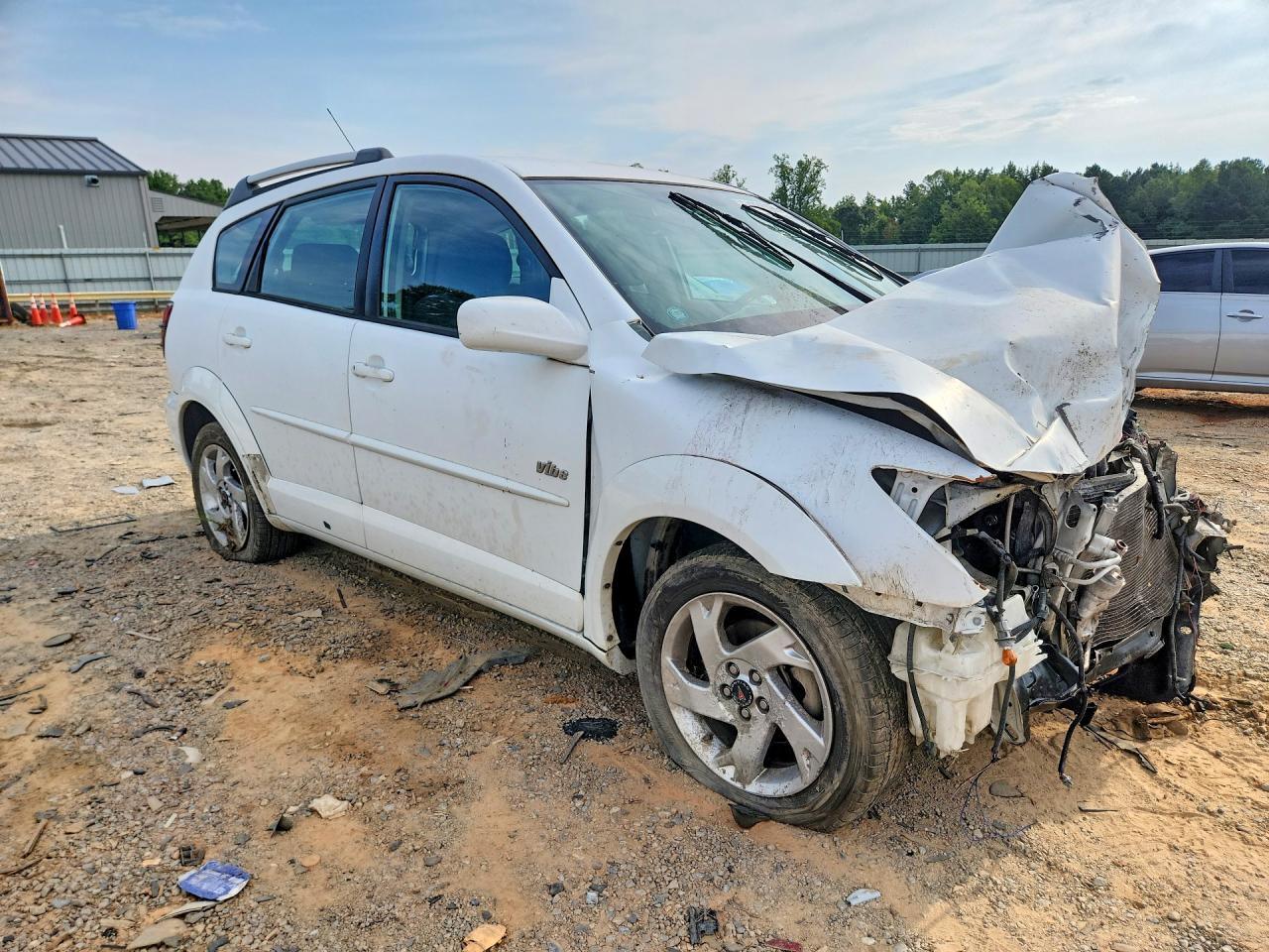 2005 Pontiac Vibe White vin: 5Y2SL63805Z459116