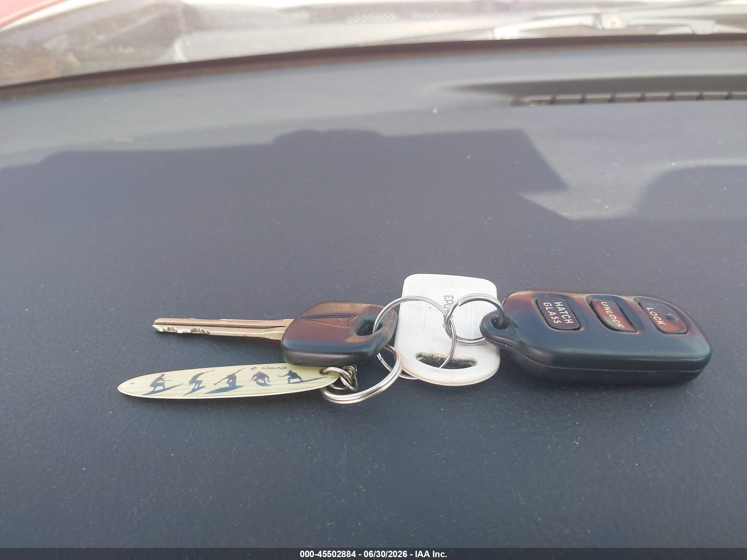 2005 Pontiac Vibe   Red vin: 5Y2SL63805Z463263