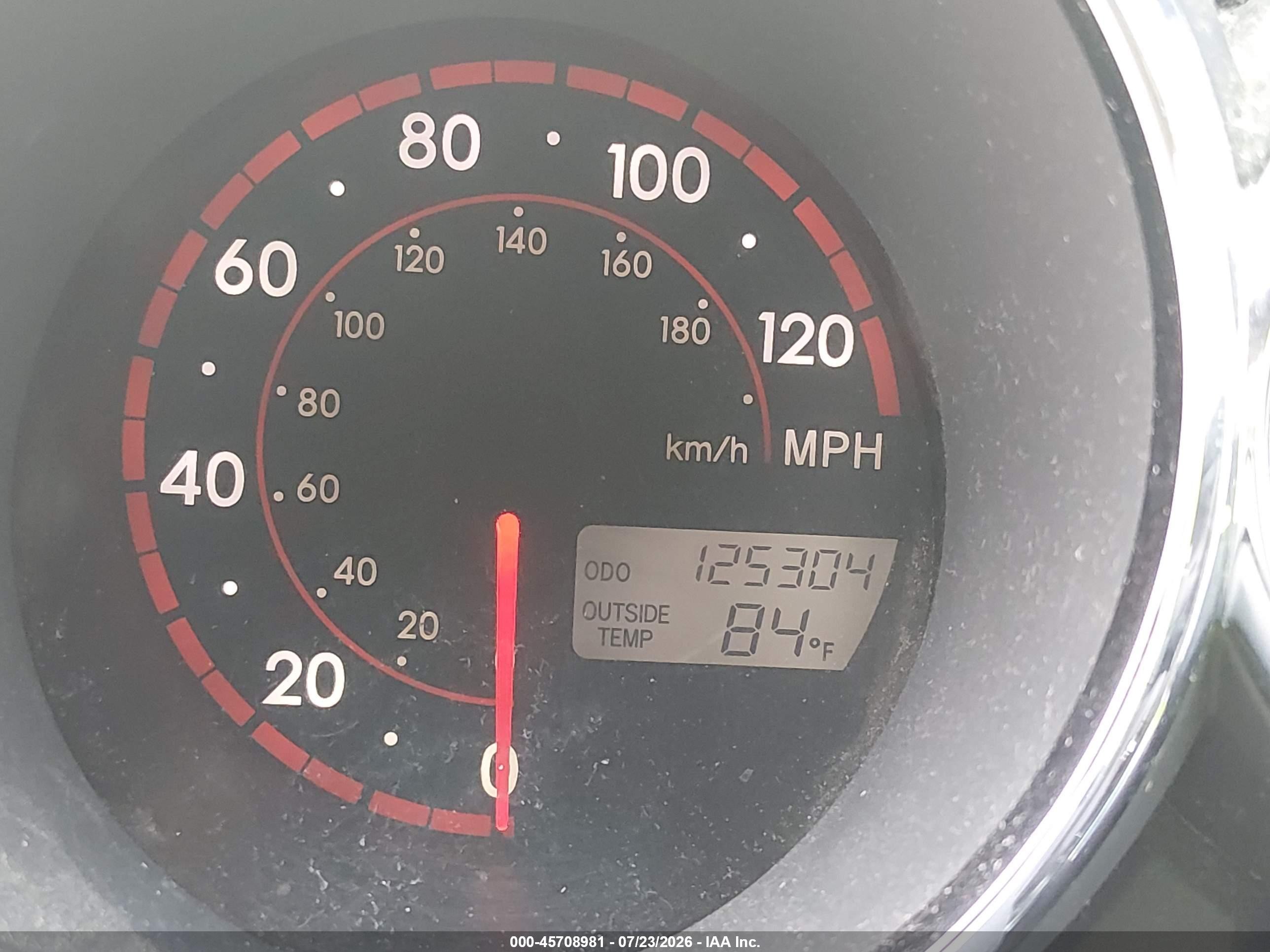 2005 Pontiac Vibe   Orange vin: 5Y2SL63815Z407560