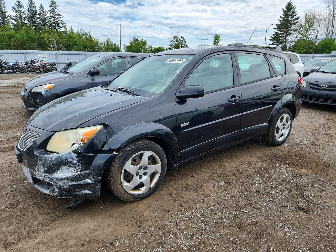 2005 Pontiac Vibe Black vin: 5Y2SL63815Z412323