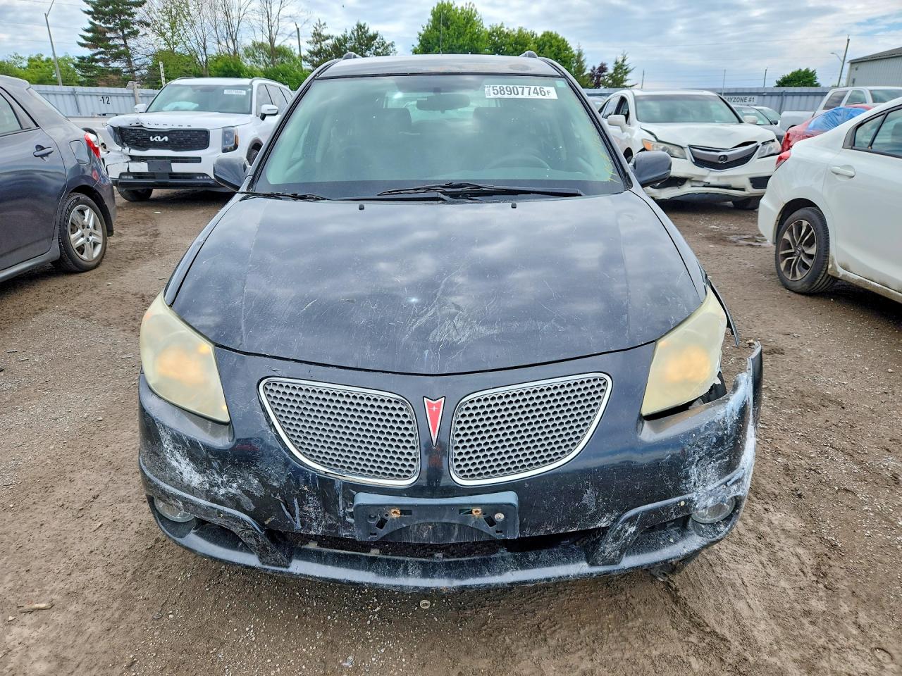 2005 Pontiac Vibe Black vin: 5Y2SL63815Z412323