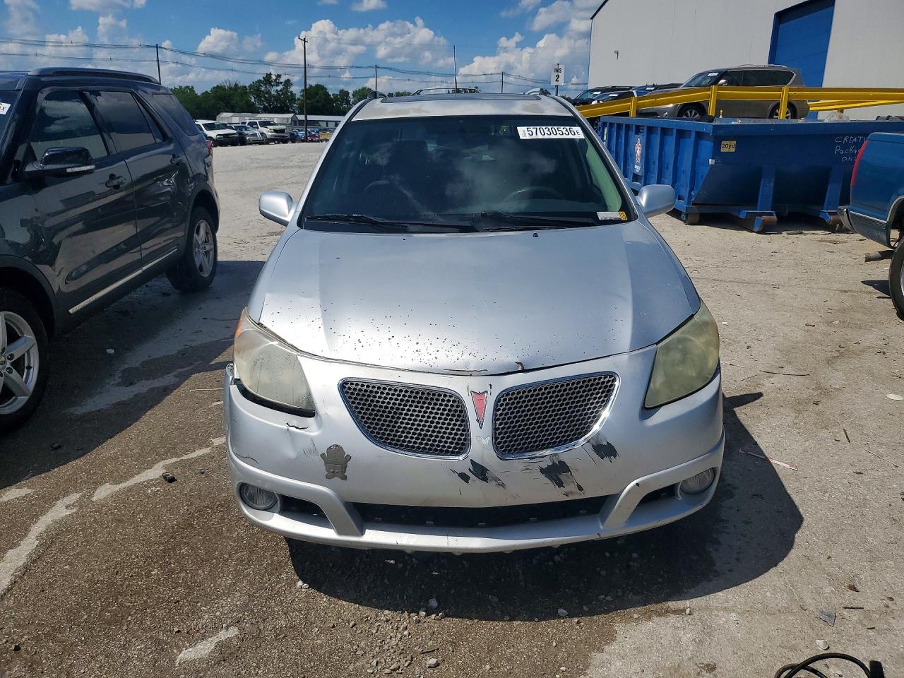 2005 Pontiac Vibe Silver vin: 5Y2SL63815Z435231