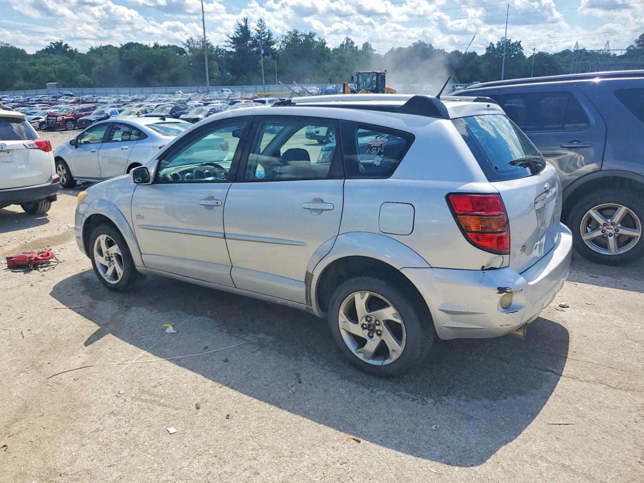 2005 Pontiac Vibe Silver vin: 5Y2SL63815Z435231
