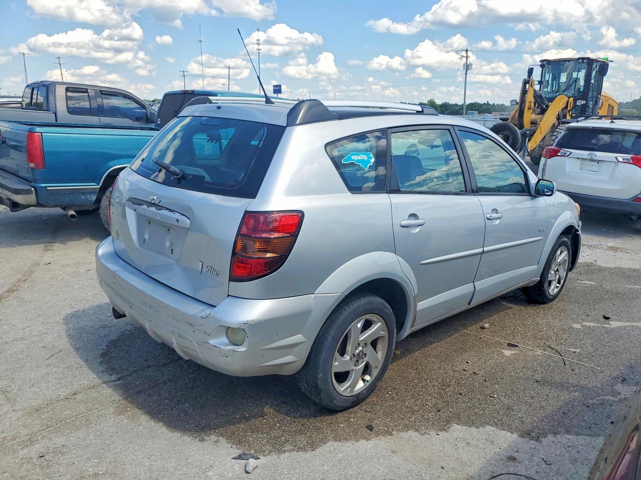 2005 Pontiac Vibe Silver vin: 5Y2SL63815Z435231