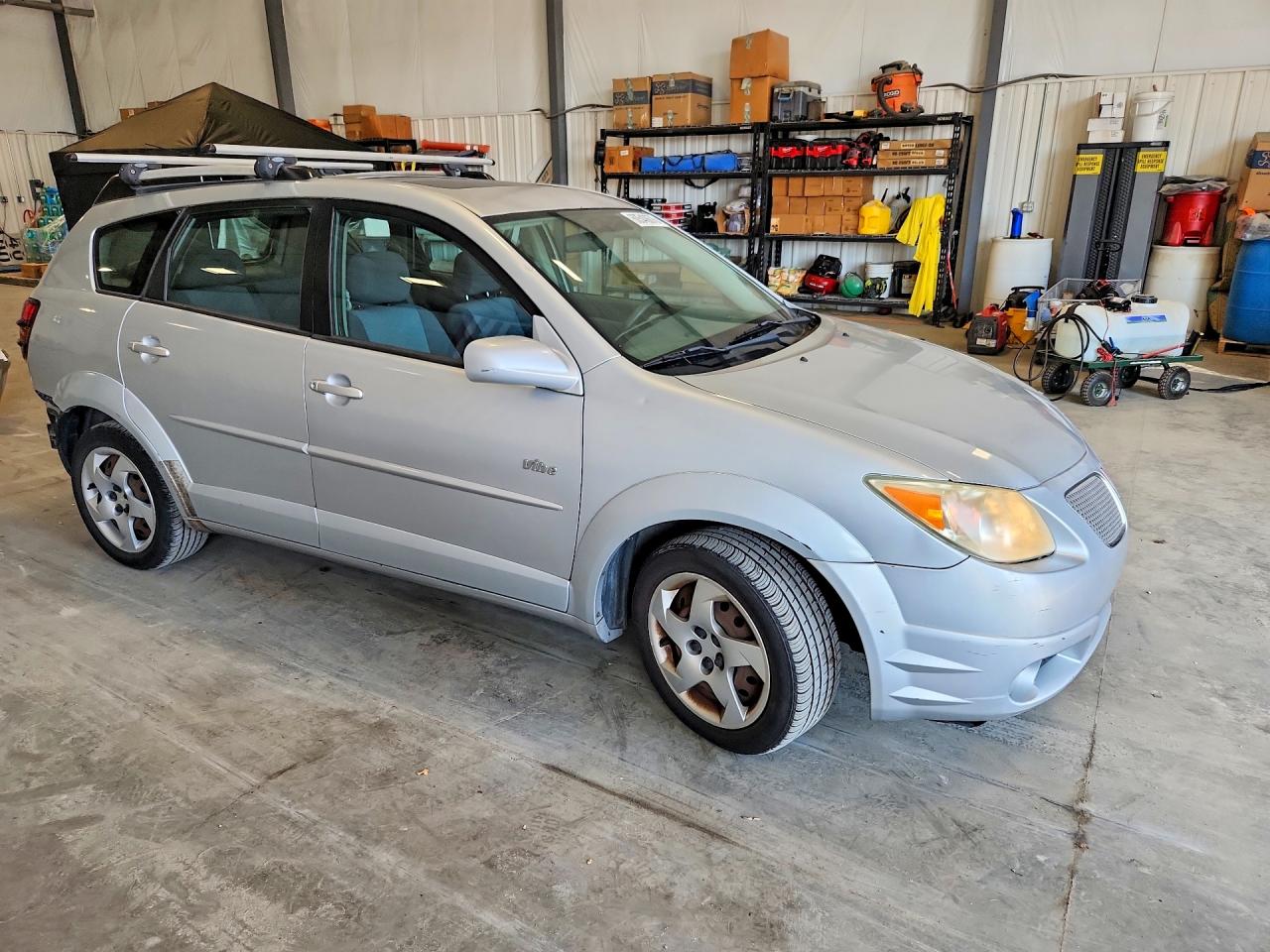 2005 Pontiac Vibe Серый vin: 5Y2SL63815Z441353