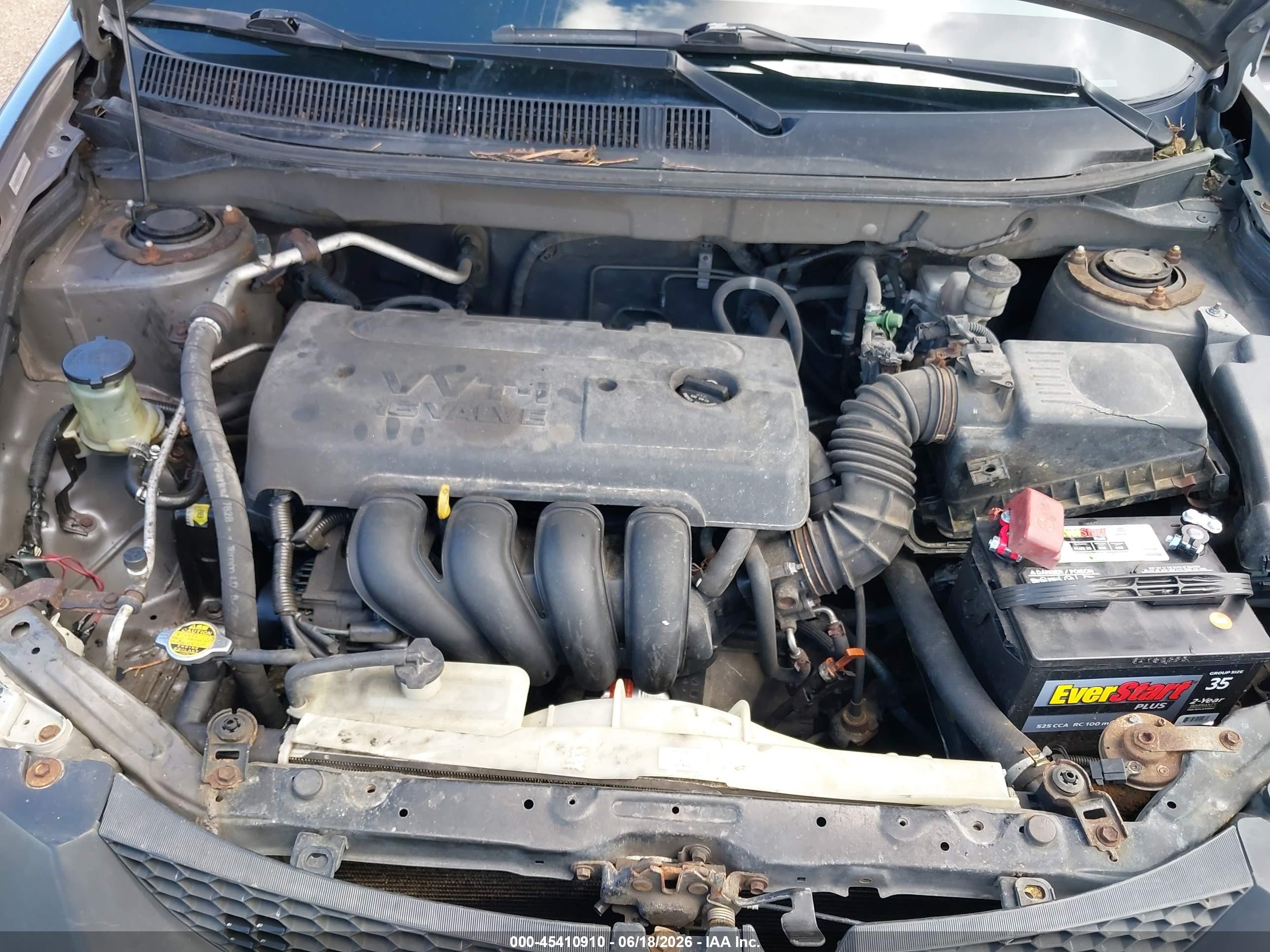 2005 Pontiac Vibe   Gray vin: 5Y2SL63825Z404411