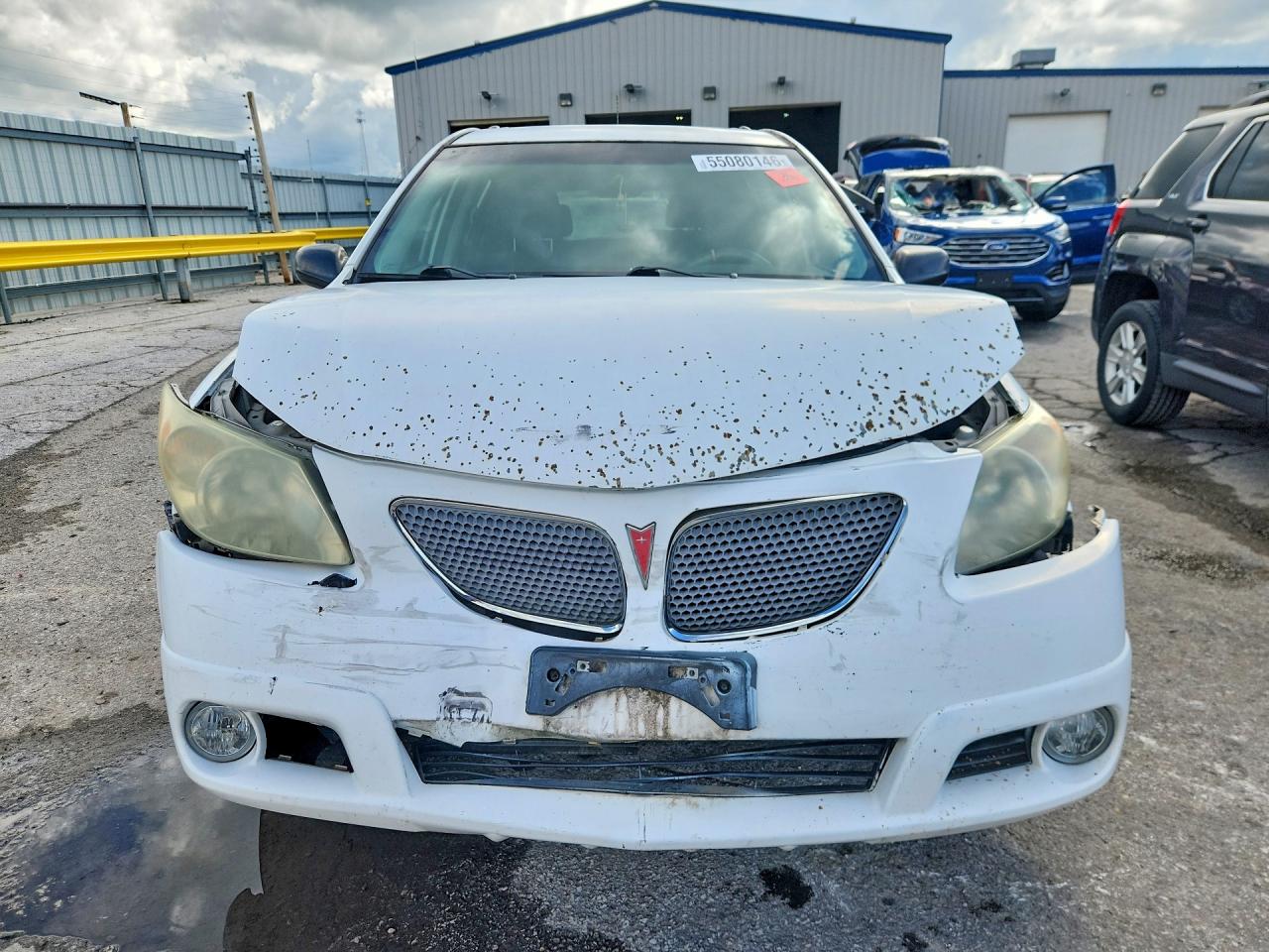 2005 Pontiac Vibe White vin: 5Y2SL63825Z412458