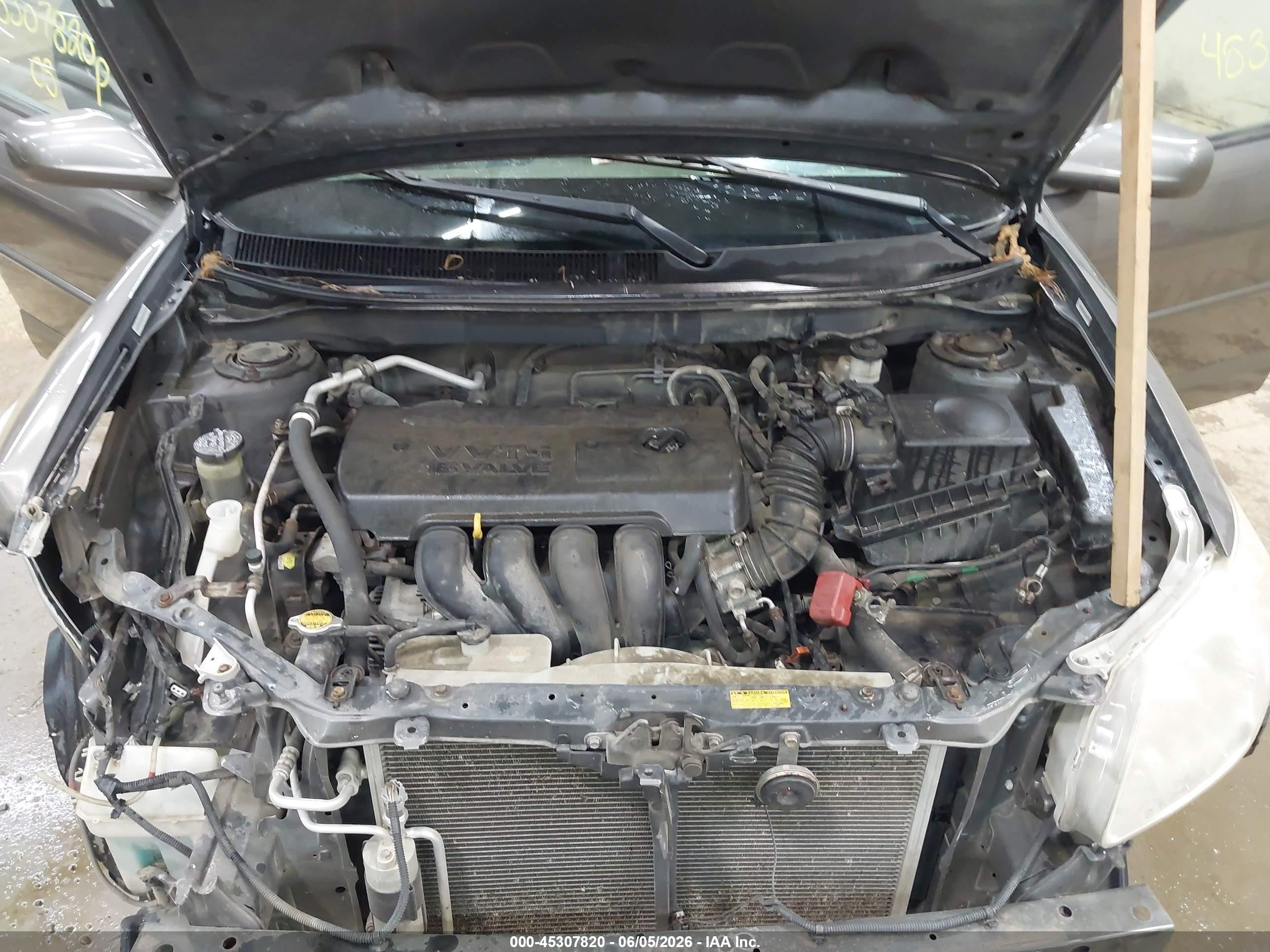 2005 Pontiac Vibe   Серый vin: 5Y2SL63825Z446027