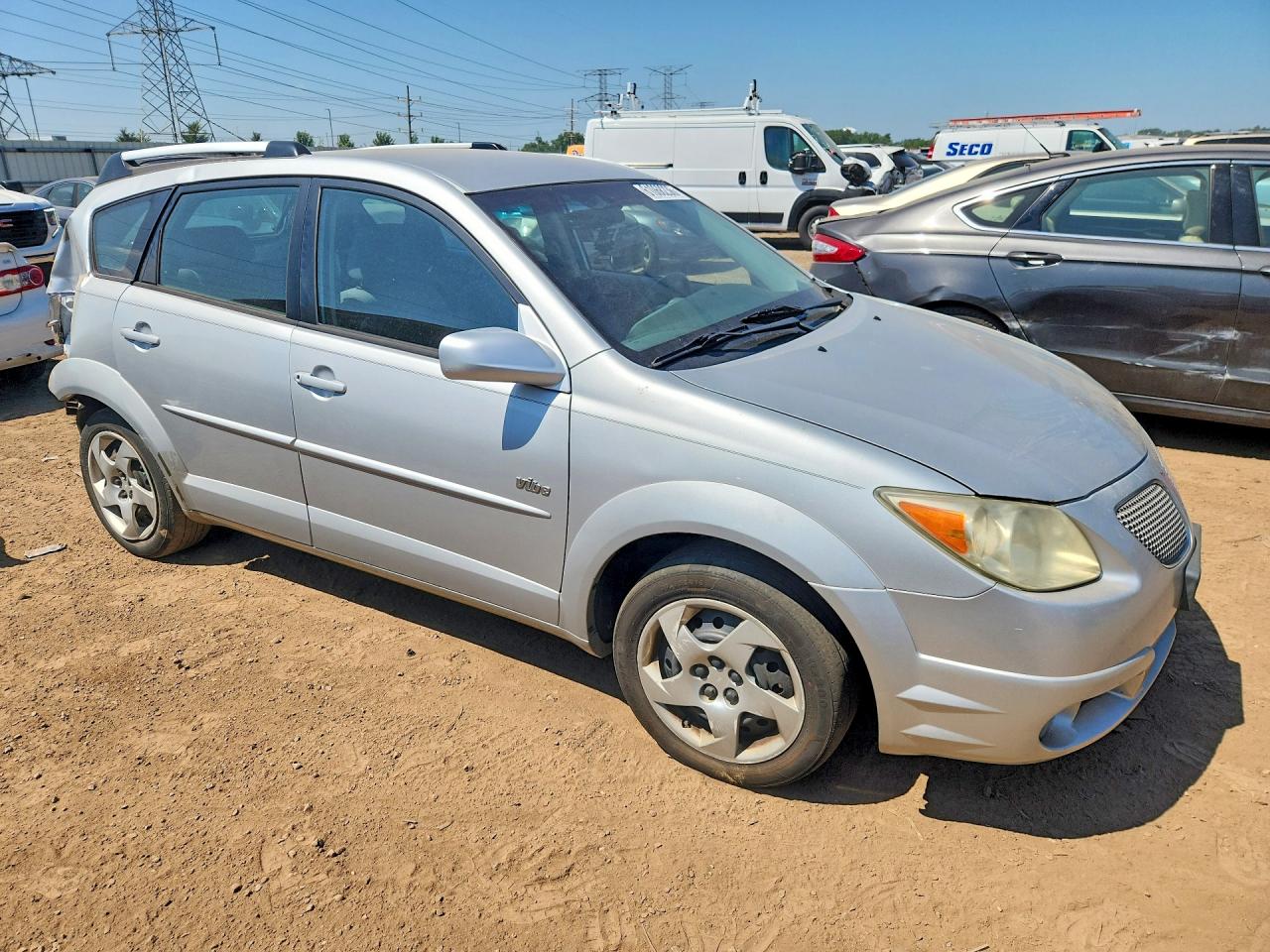 2005 Pontiac Vibe Черный vin: 5Y2SL63845Z402594