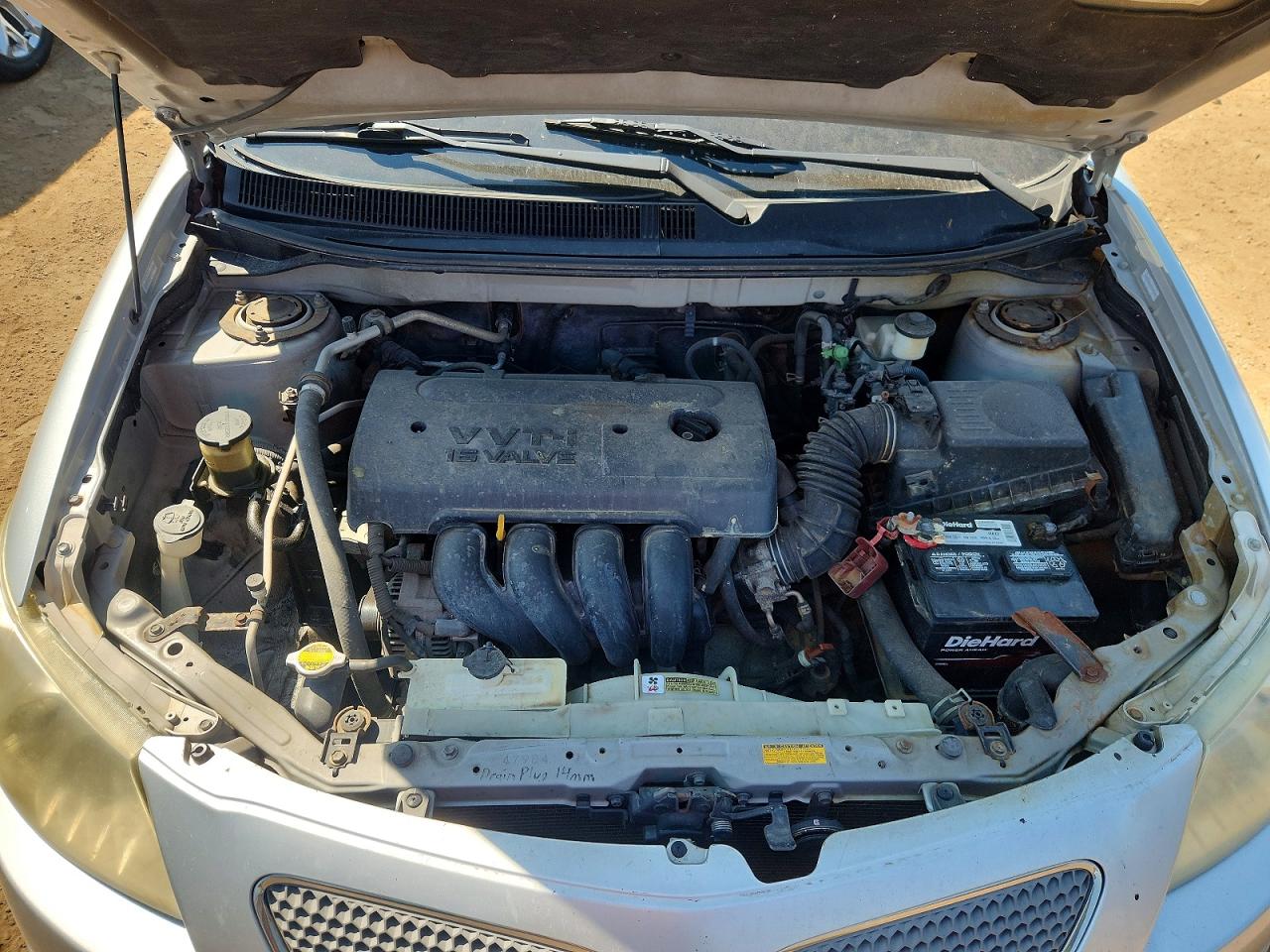 2005 Pontiac Vibe Черный vin: 5Y2SL63845Z402594