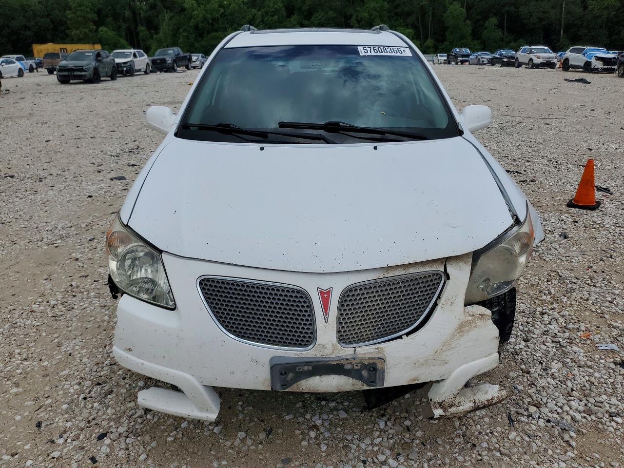 2005 Pontiac Vibe White vin: 5Y2SL63845Z432226