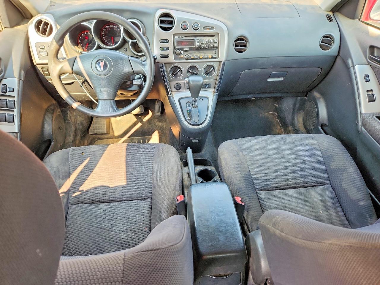 2005 Pontiac Vibe Красный vin: 5Y2SL63845Z434350