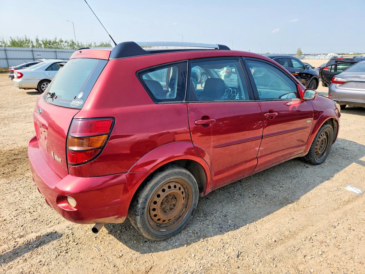 2005 Pontiac Vibe Красный vin: 5Y2SL63845Z434350