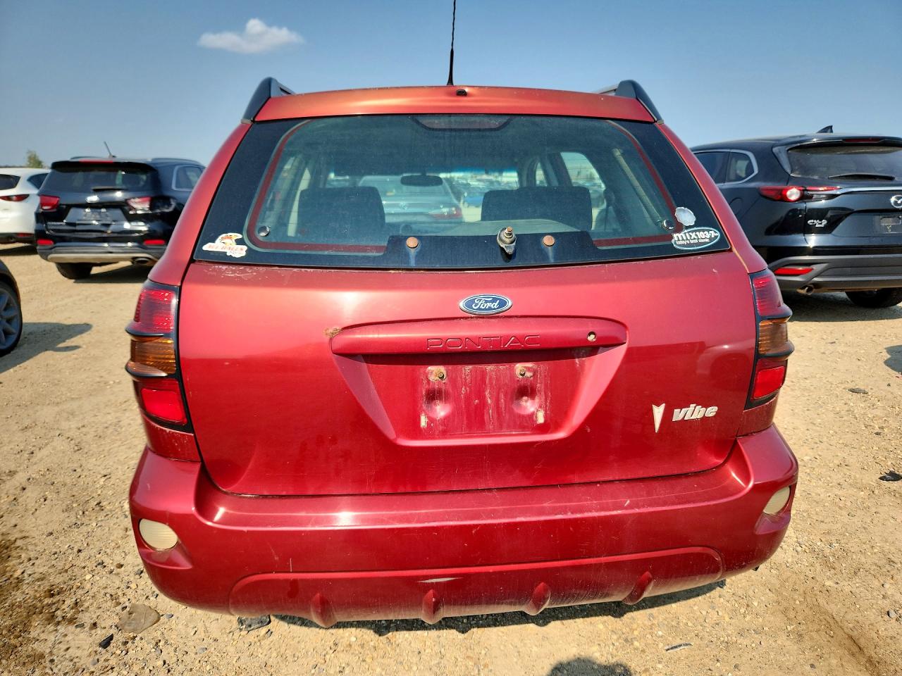 2005 Pontiac Vibe Красный vin: 5Y2SL63845Z434350