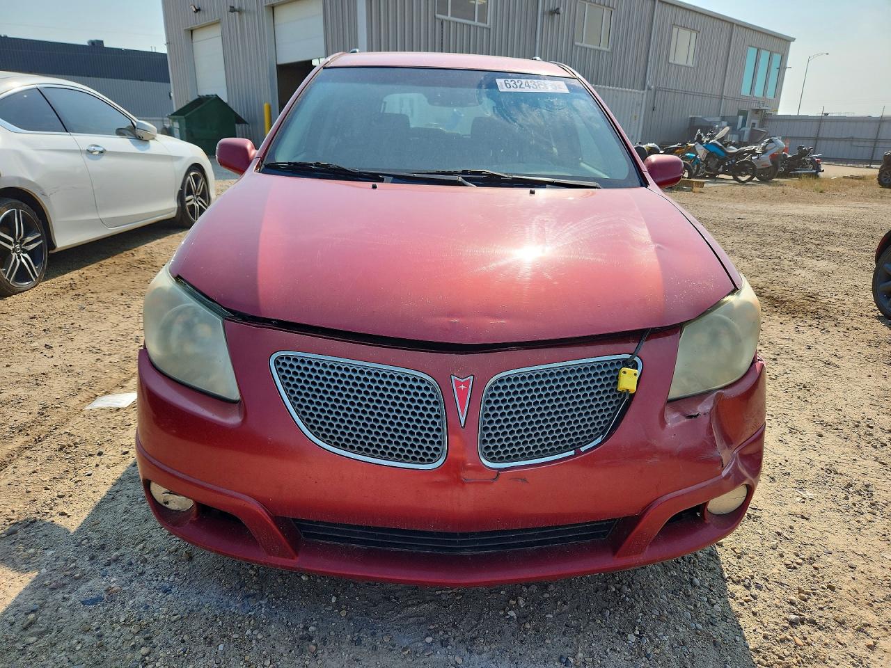 2005 Pontiac Vibe Красный vin: 5Y2SL63845Z434350