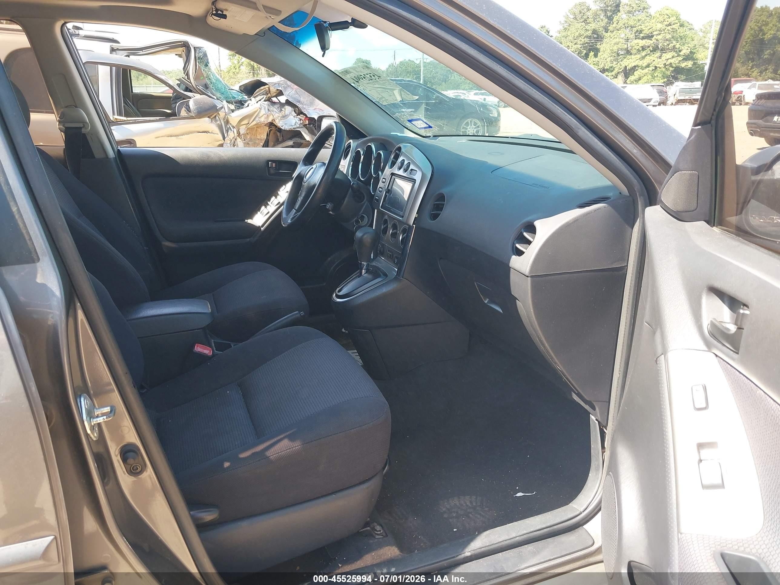 2005 Pontiac Vibe   Gray vin: 5Y2SL63845Z437426