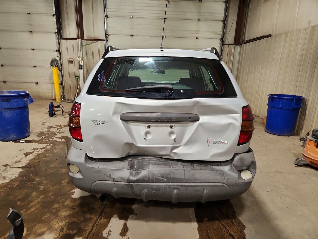 2005 Pontiac Vibe Silver vin: 5Y2SL63845Z438379