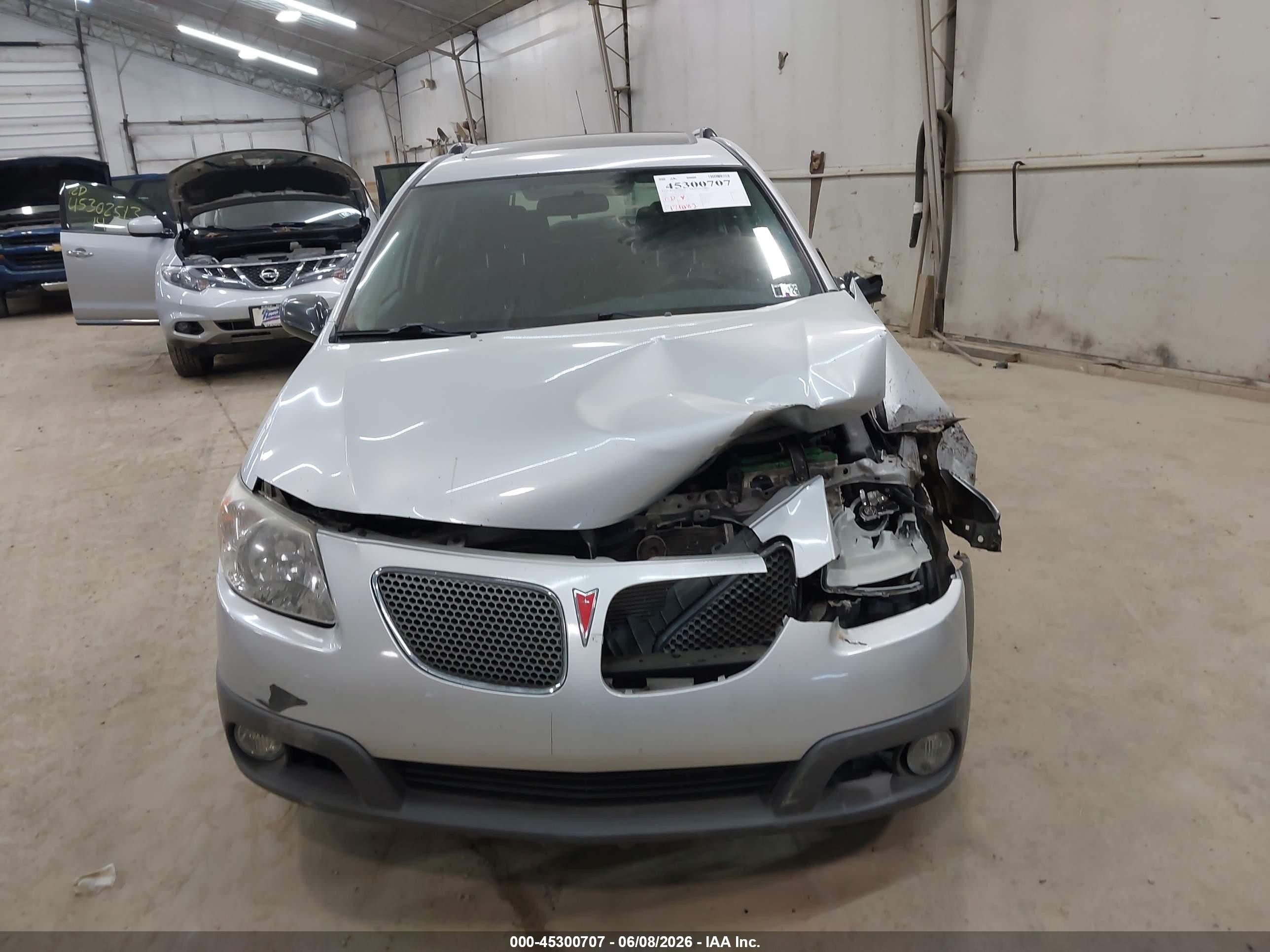 2005 Pontiac Vibe   Silver vin: 5Y2SL63845Z450001