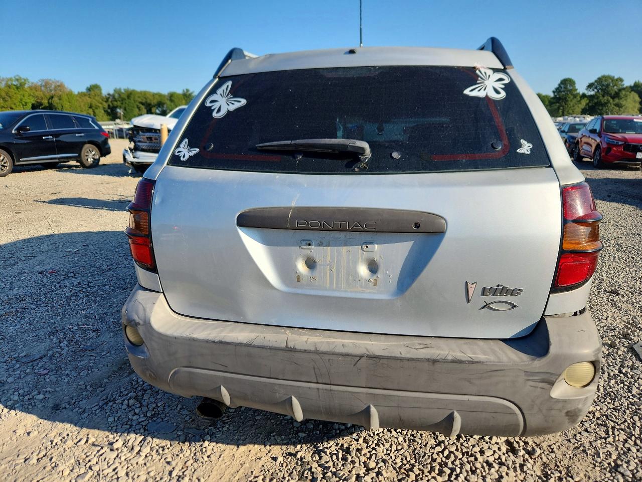 2005 Pontiac Vibe Silver vin: 5Y2SL63845Z459152