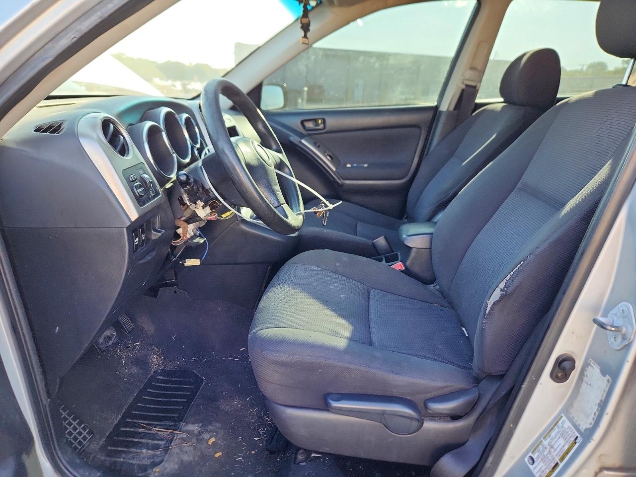 2005 Pontiac Vibe Silver vin: 5Y2SL63845Z459152