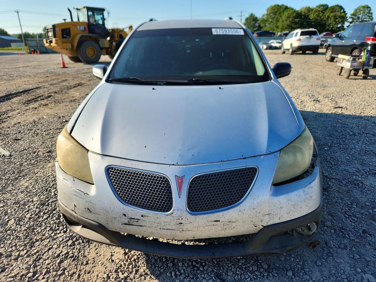 2005 Pontiac Vibe Silver vin: 5Y2SL63845Z459152
