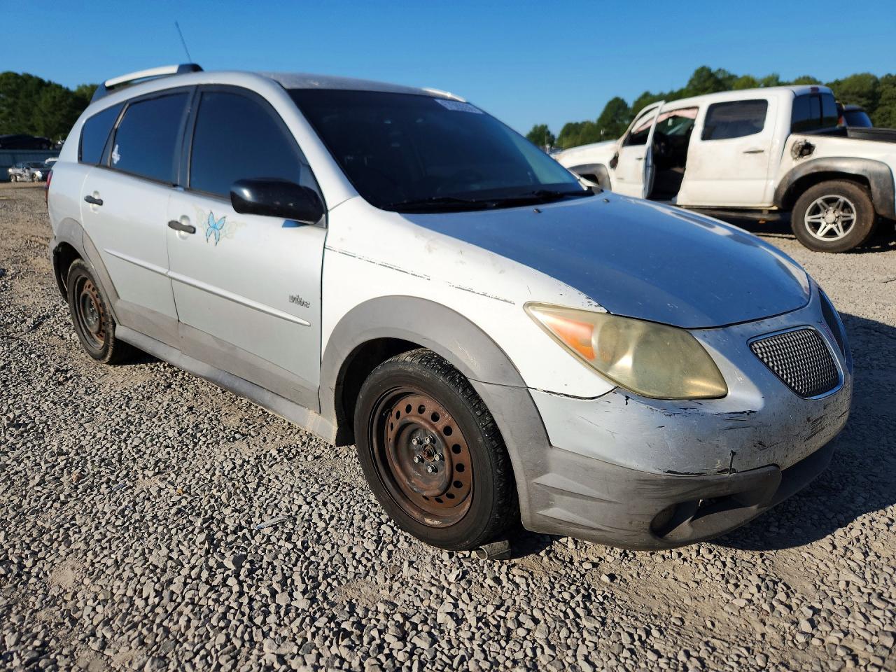 2005 Pontiac Vibe Silver vin: 5Y2SL63845Z459152