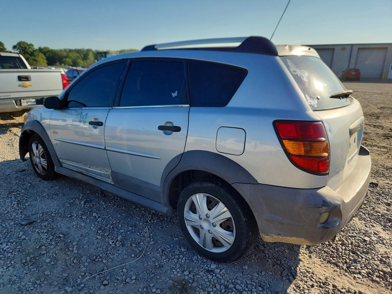 2005 Pontiac Vibe Silver vin: 5Y2SL63845Z459152