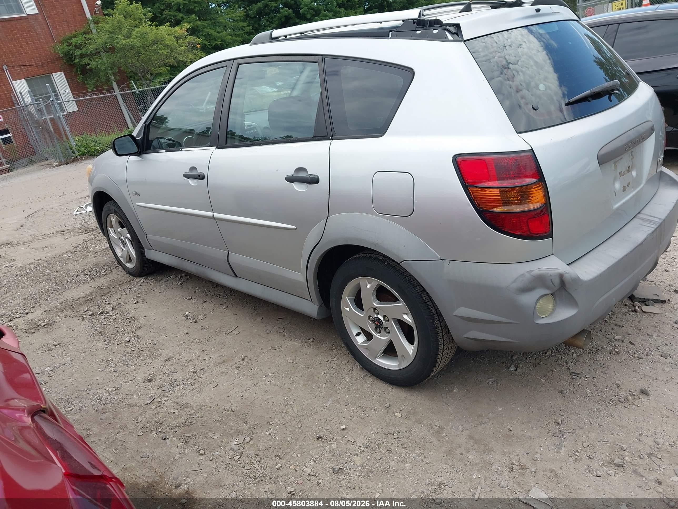 2005 Pontiac Vibe   Gray vin: 5Y2SL63855Z447785