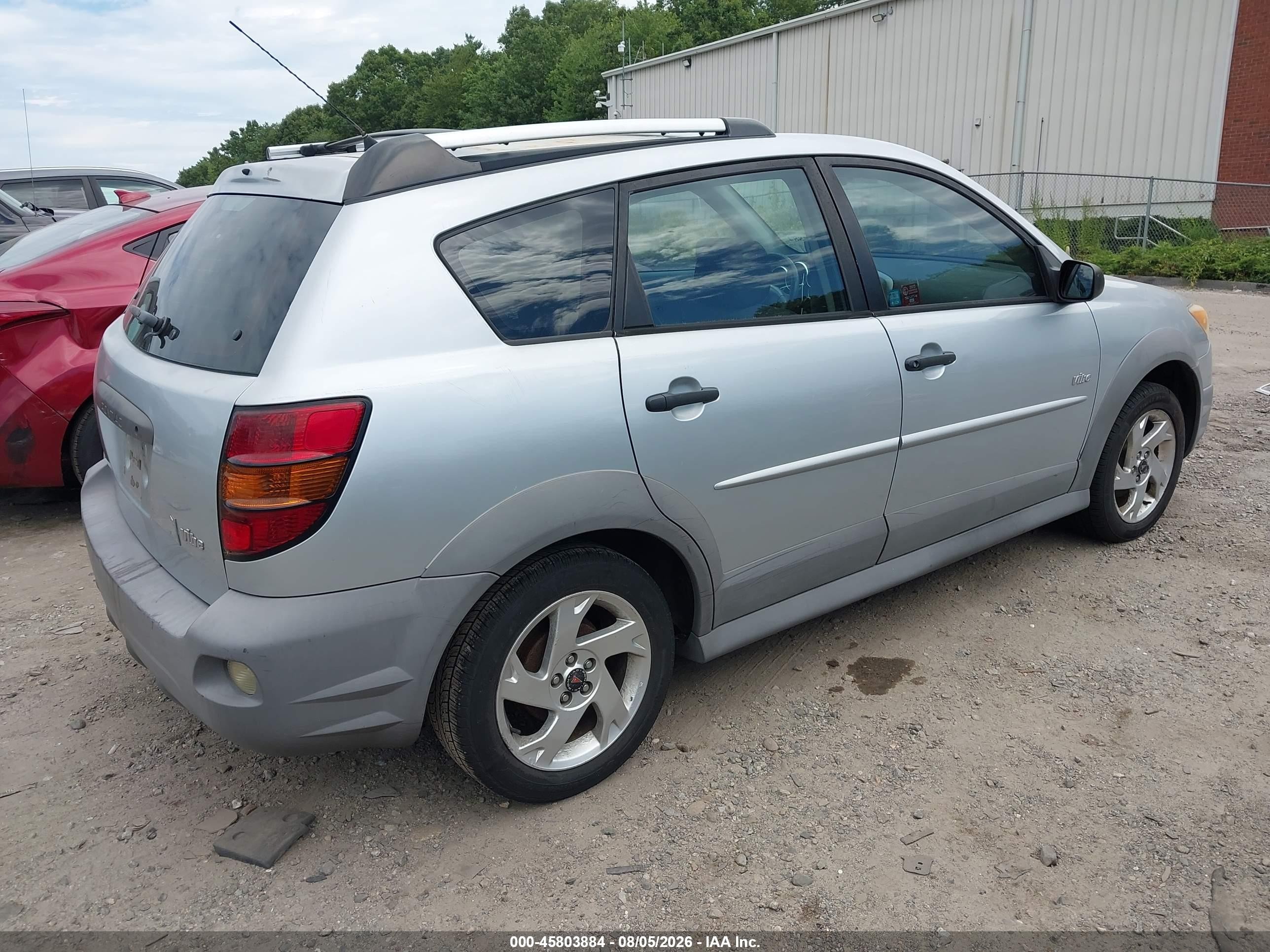 2005 Pontiac Vibe   Gray vin: 5Y2SL63855Z447785