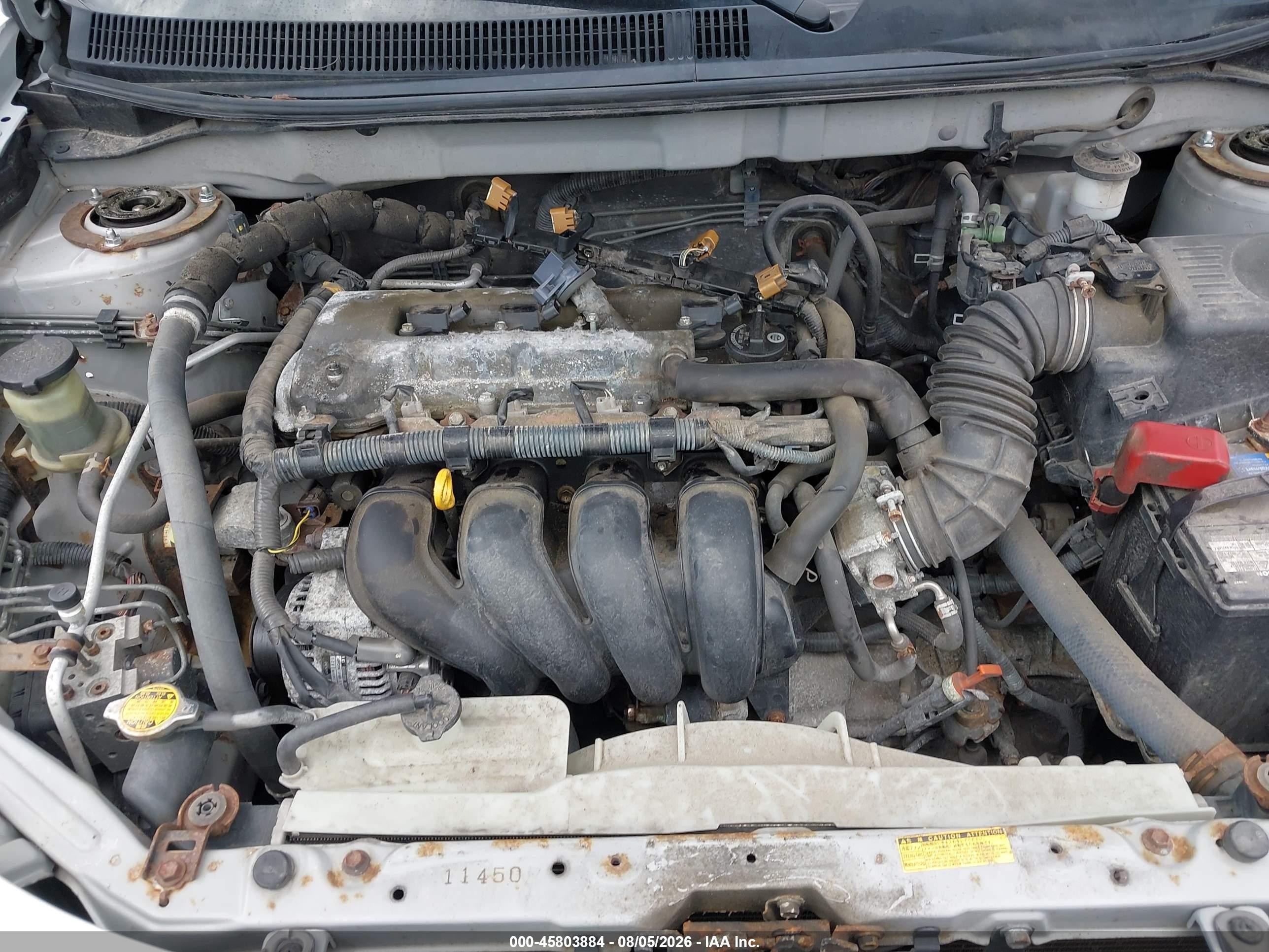 2005 Pontiac Vibe   Gray vin: 5Y2SL63855Z447785