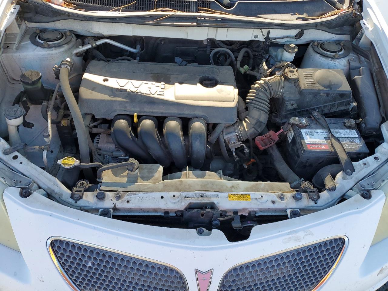 2005 Pontiac Vibe White vin: 5Y2SL63855Z465638