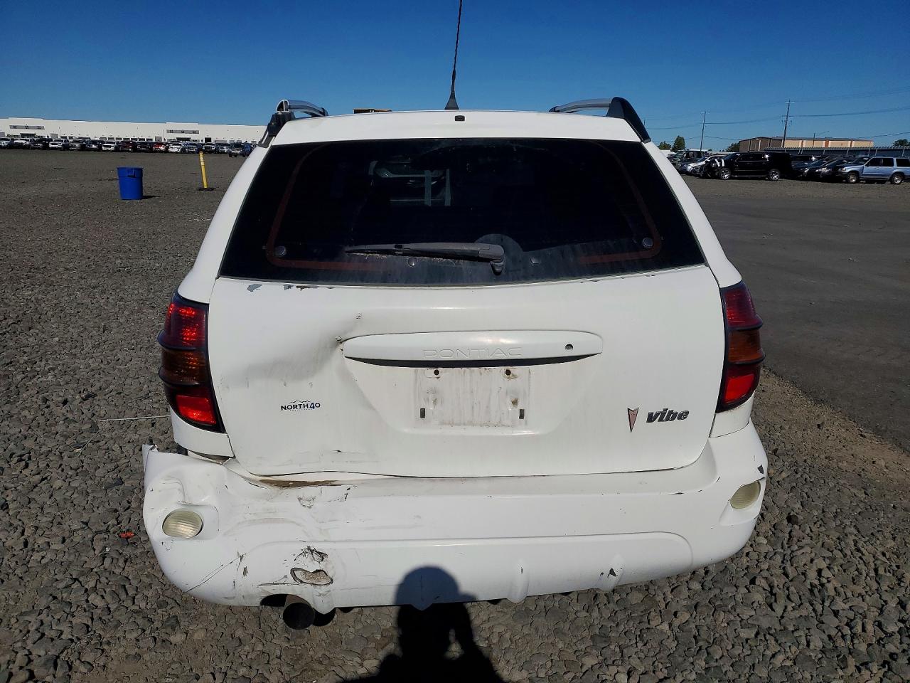 2005 Pontiac Vibe White vin: 5Y2SL63855Z465638