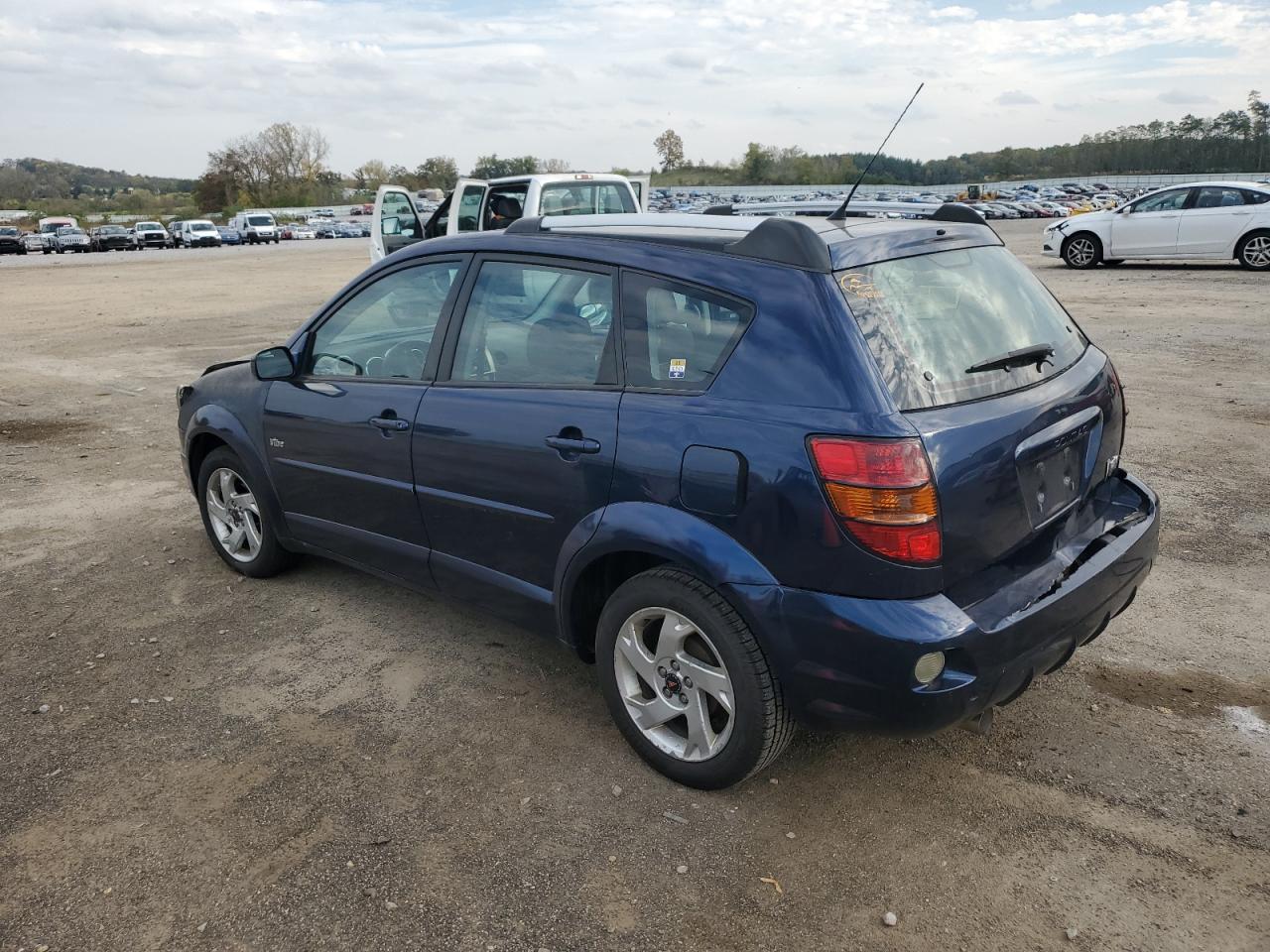 2005 Pontiac Vibe Blue vin: 5Y2SL63855Z483802