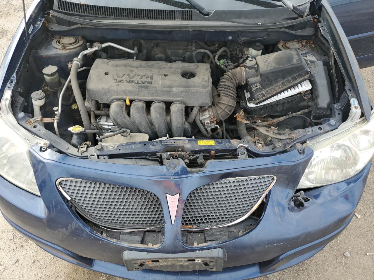 2005 Pontiac Vibe Blue vin: 5Y2SL63855Z483802