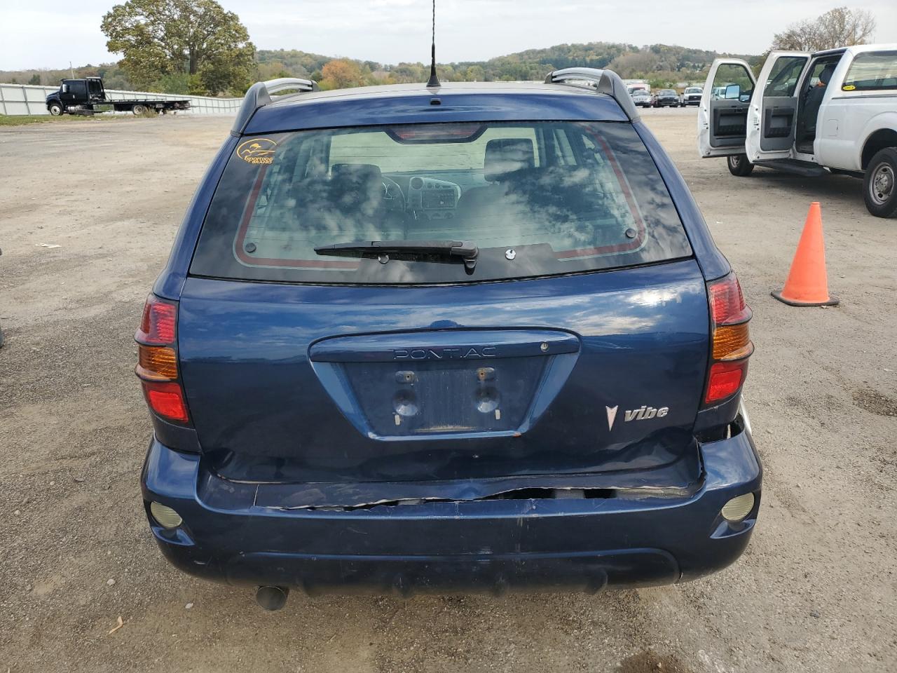 2005 Pontiac Vibe Blue vin: 5Y2SL63855Z483802