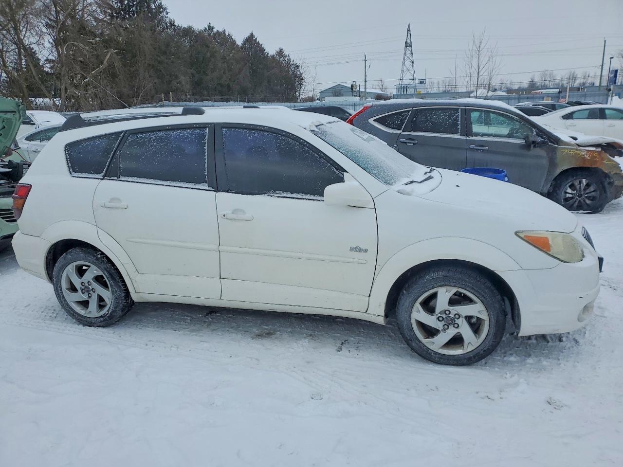 2005 Pontiac Vibe Белый vin: 5Y2SL63865Z416853