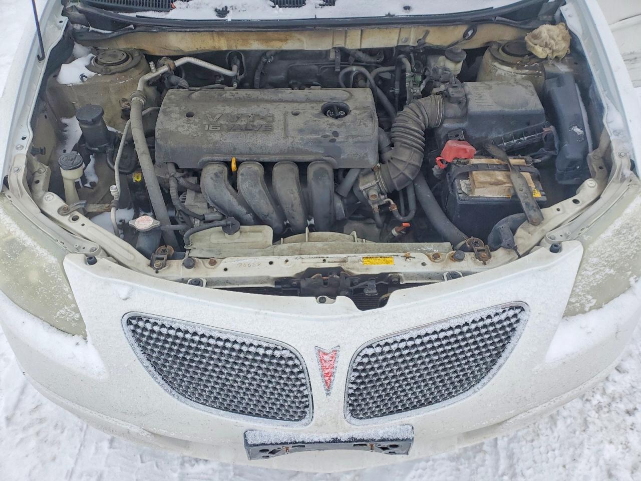 2005 Pontiac Vibe Белый vin: 5Y2SL63865Z416853